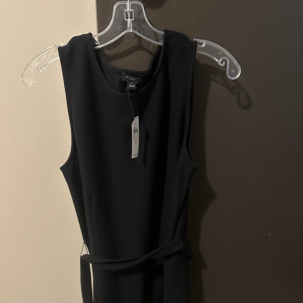 Ann Taylor Black Dress Shirt